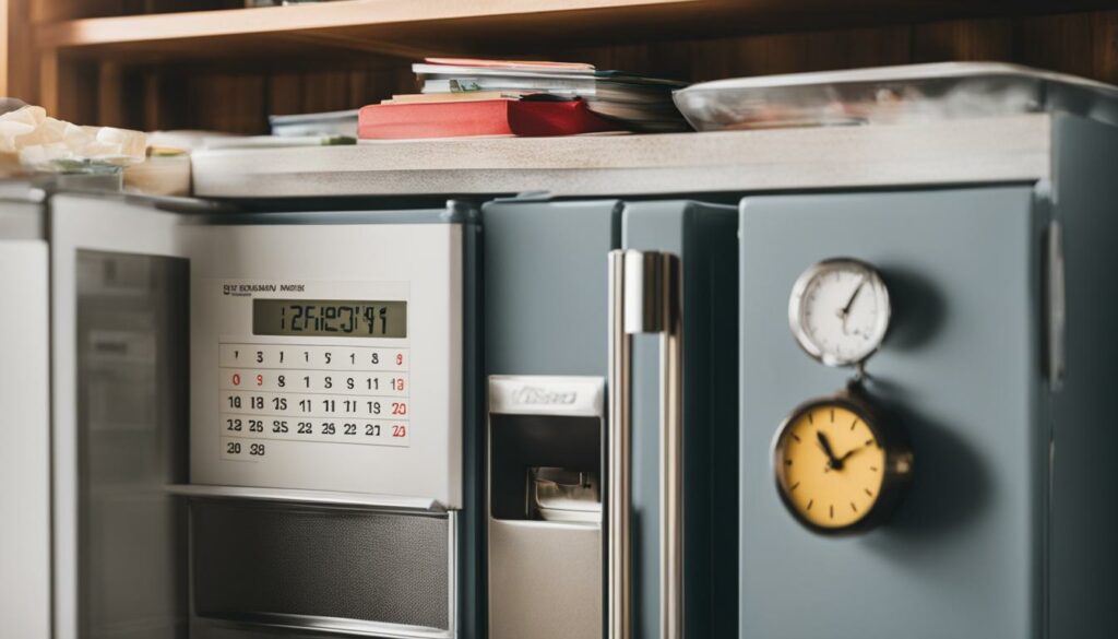 timeframe for landlord to fix broken refrigerator
