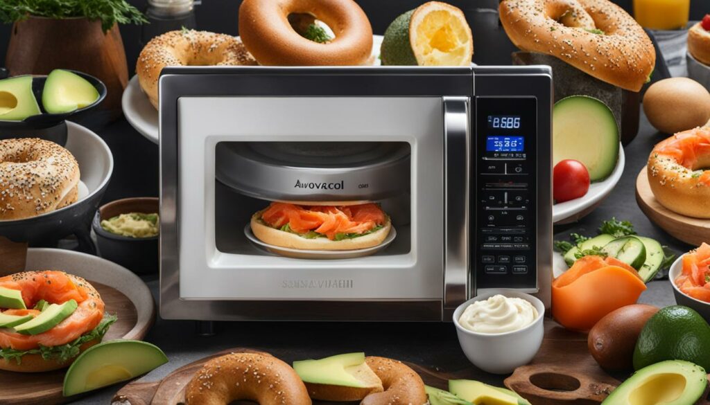 tips for microwaving bagels
