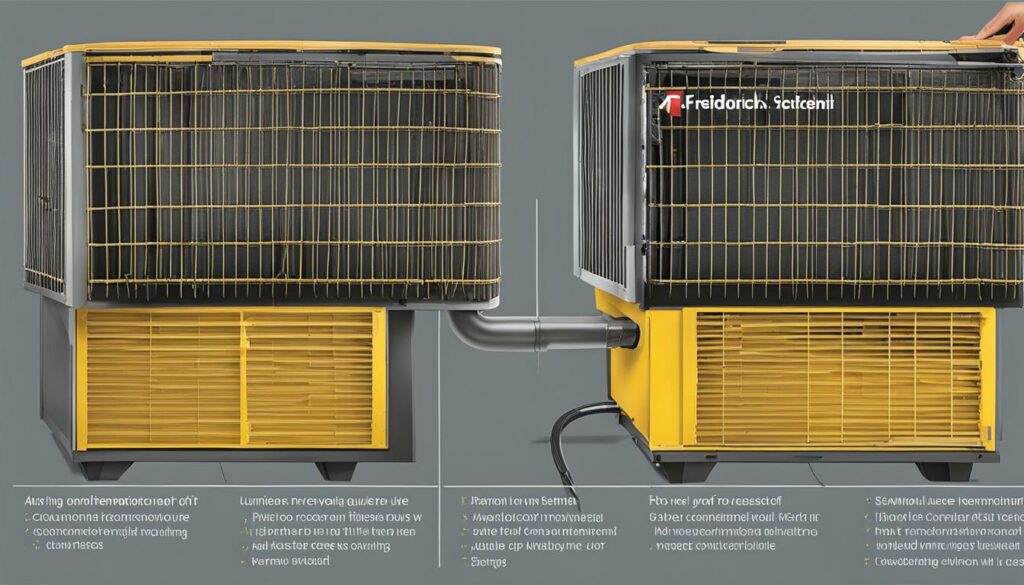 troubleshooting tips for removing cover from friedrich air conditioning unit