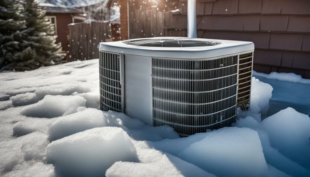 what to do if air conditioner freezes