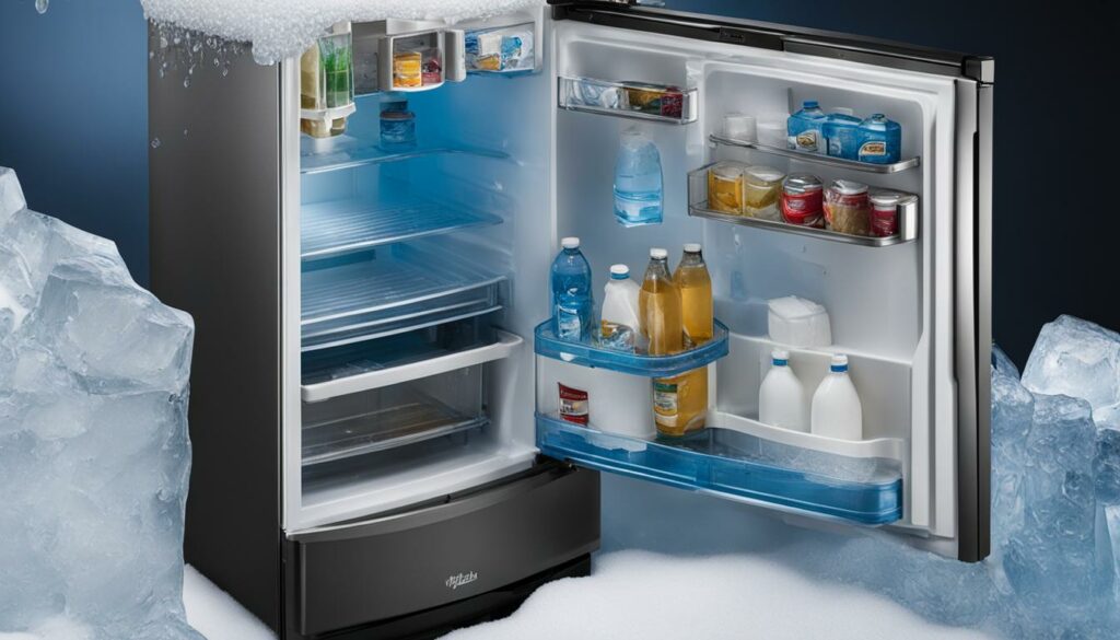 whirlpool fridge ice dispenser leaking water