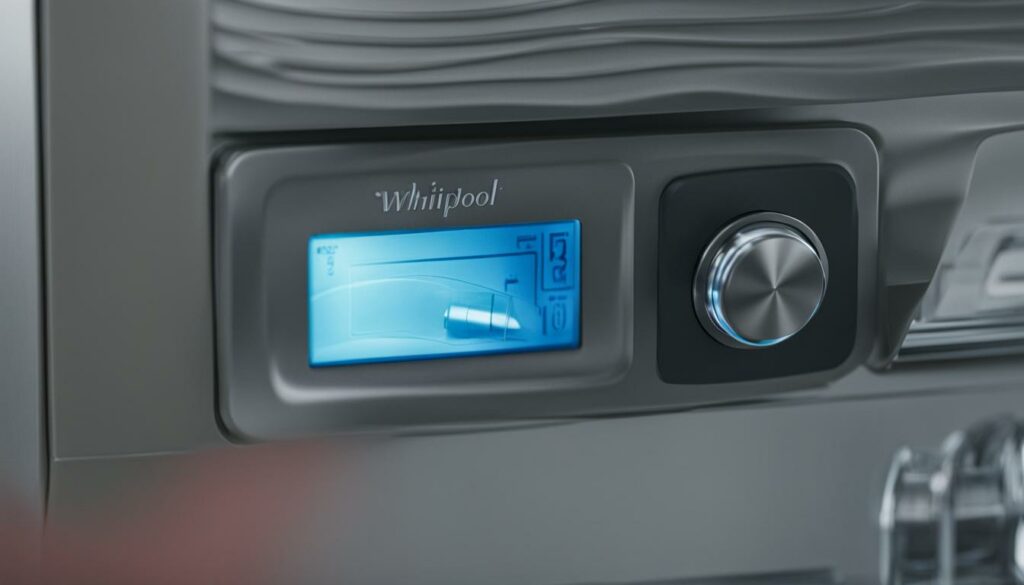 whirlpool refrigerator ice maker on/off switch