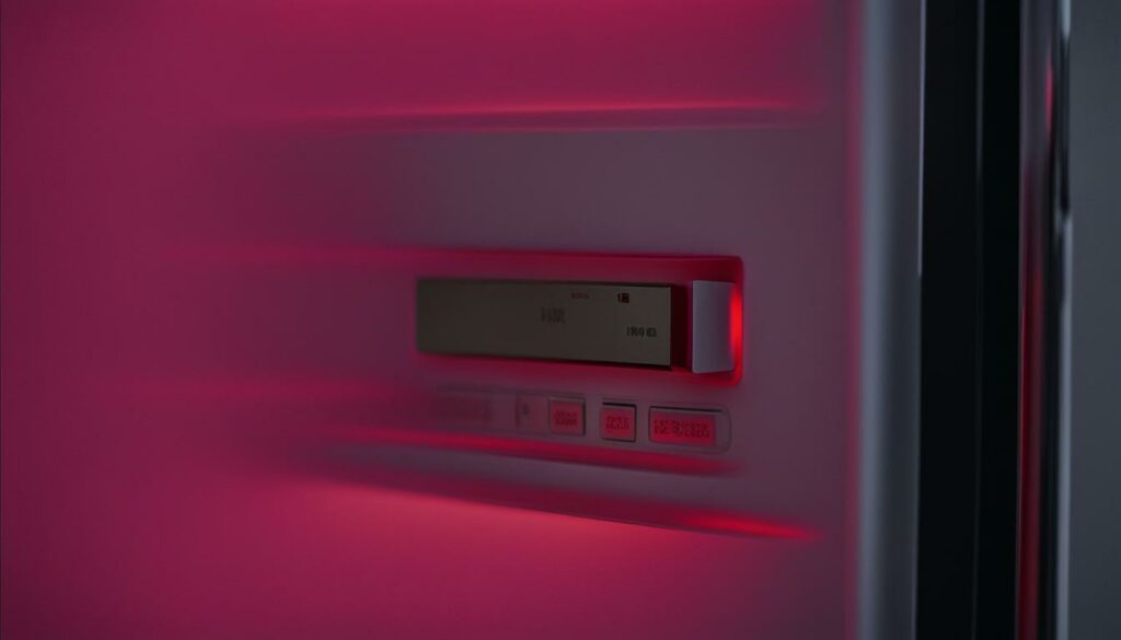 whirlpool refrigerator red h20 light troubleshooting