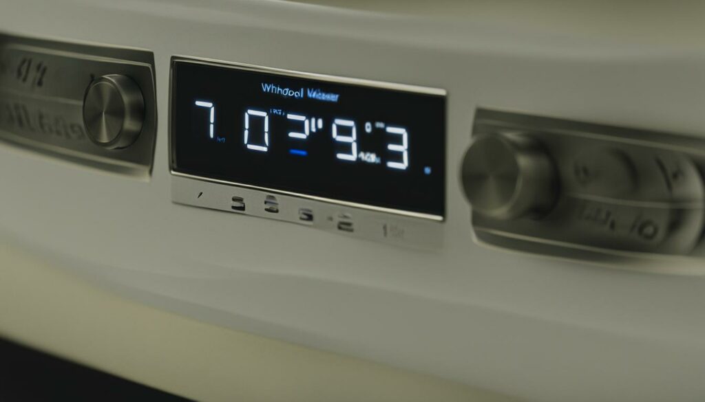 whirlpool washer timer