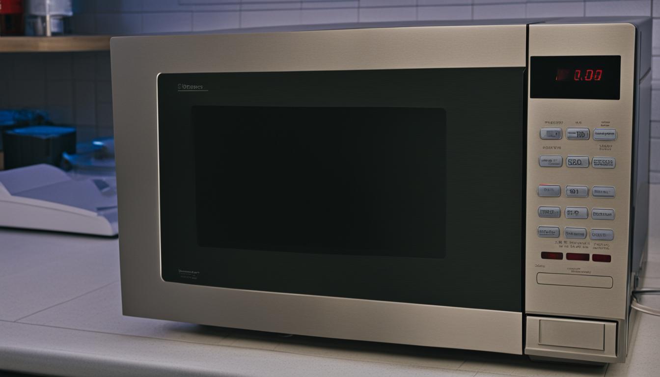 why is my microwave display dim