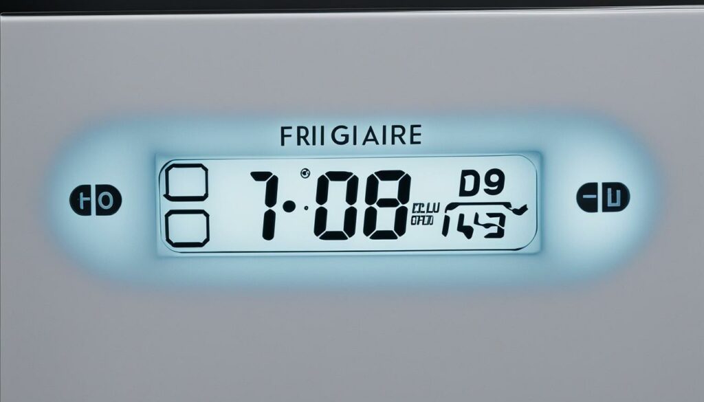 Frigidaire Gallery refrigerator temperature settings