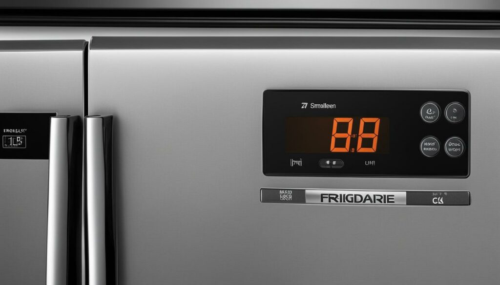 Frigidaire Gallery refrigerator temperature settings explained