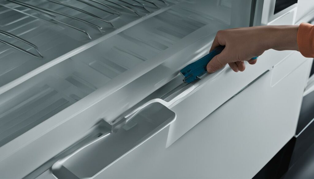 Frigidaire refrigerator shelf adjusting bracket