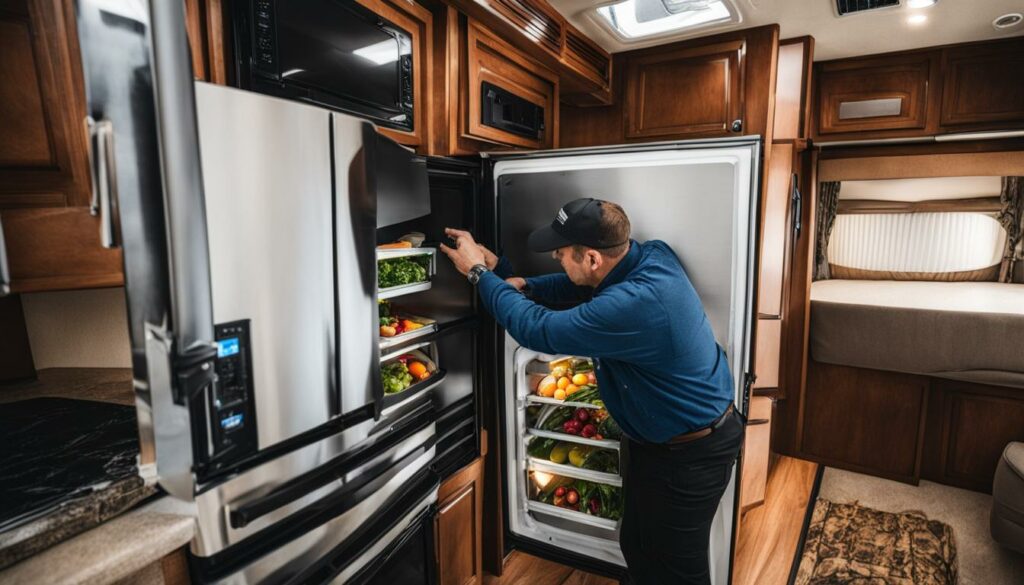 common issues when removing Norcold RV refrigerator