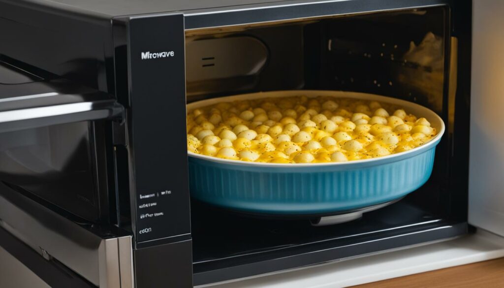 microwave cooking eggs