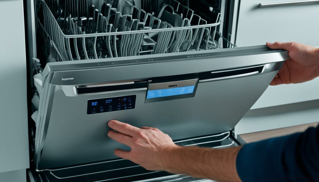 Resetting Kenmore Elite Dishwasher