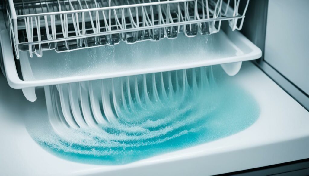 dishwasher not emptying water