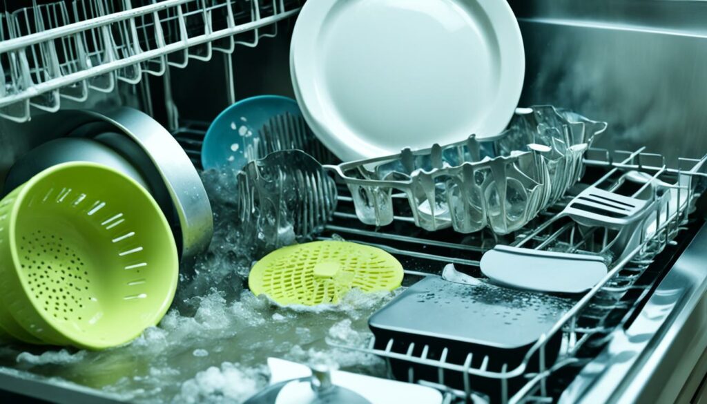 dishwasher water not draining properly