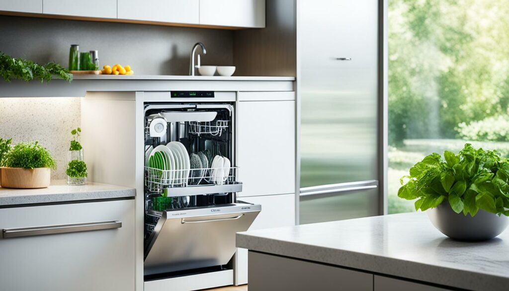energy-efficient dish washer