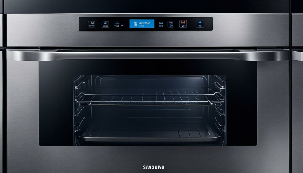 how to use steam clean setting in Samsung ovens