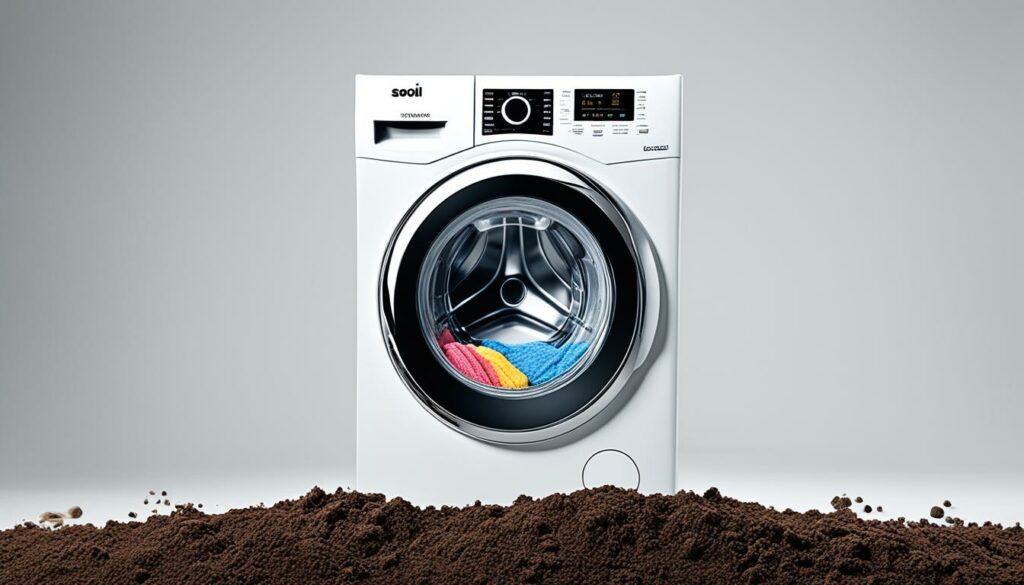 soil level on washing machine